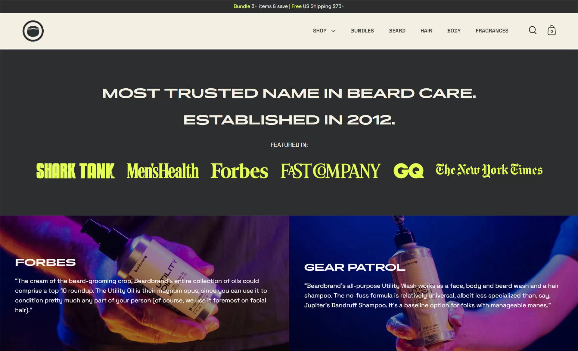 WooCommerce to Shopify migration case study - beardbrand